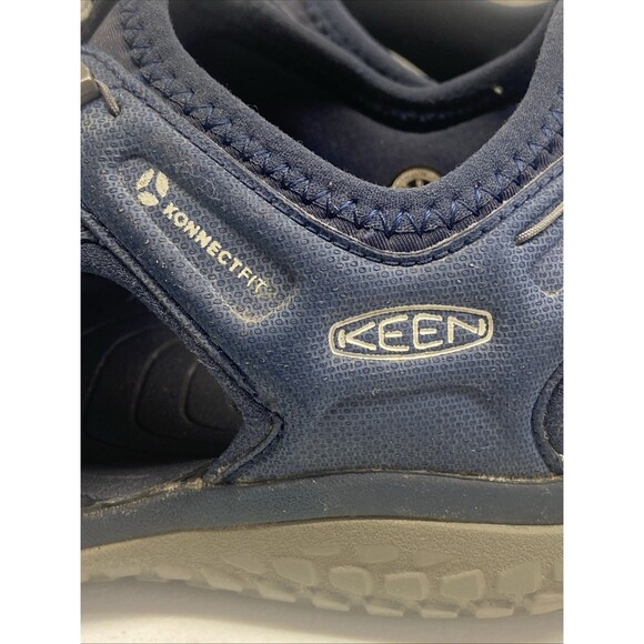 Keen Men’s SOLR Sandals Navy Blue Size 9  Closed Toe Hiking Pre-owned - Picture 8 of 15